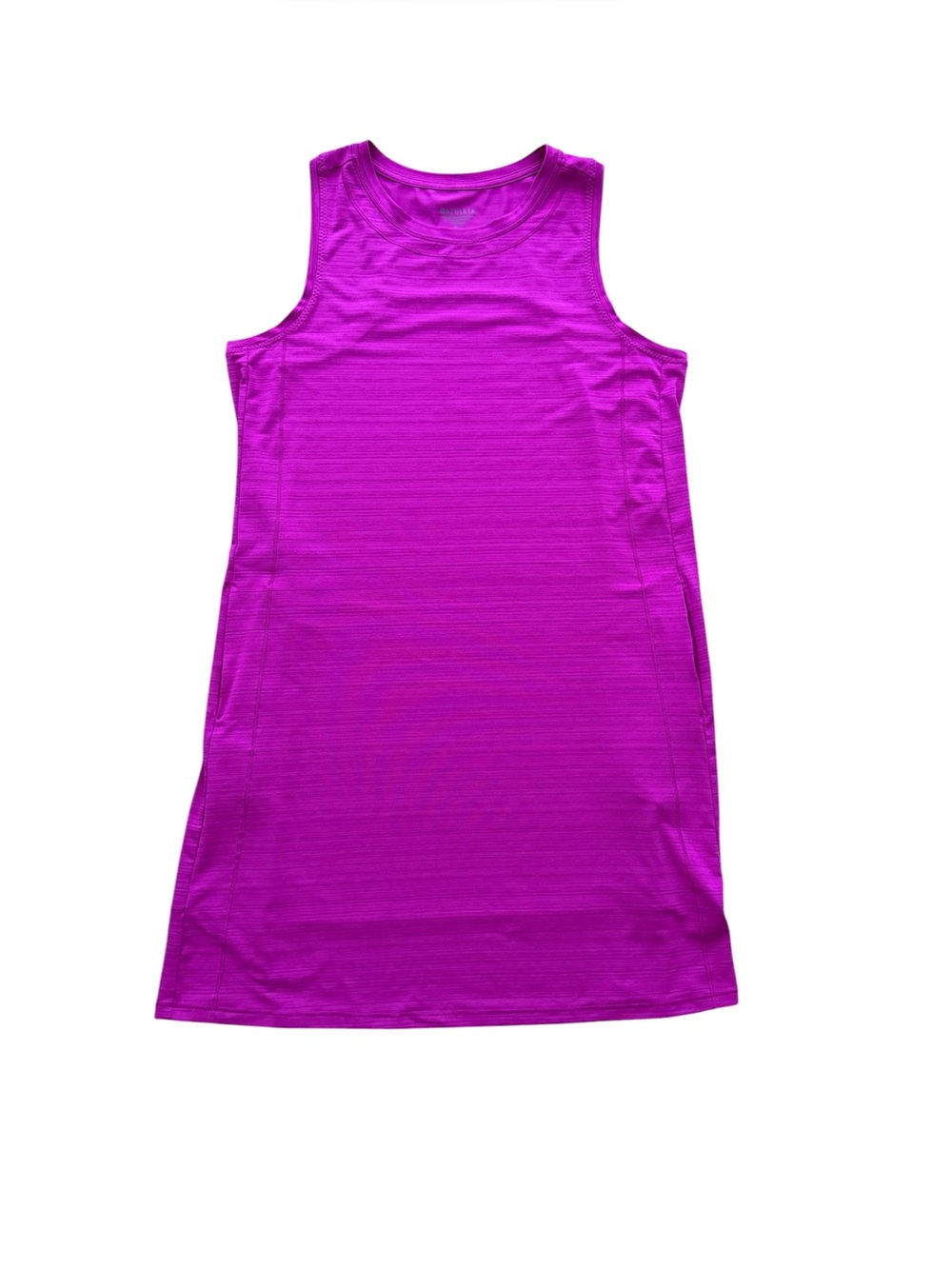 Athleta Pacifica Illume Racerback Sleeveless Tank Dress Pink Size M - Picture 3 of 9